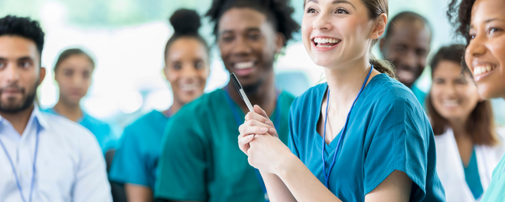 nurse training class